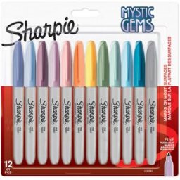 Marker Sharpie Fine Mystic Gems (12) 12st