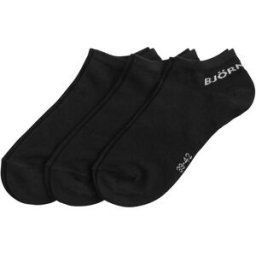 Björn Borg Essential Strumpa Svart, 3-Pack Svart, Kläder