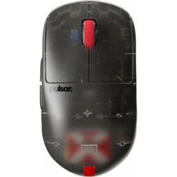 Pulsar X2-H High Hump Wireless Gamingmus - Clear Black - Limited Edition