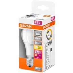Osram Led Daylight Sensor Classic A Led-Lampa 5.8 W, E27, 2700 K, 220-240 V 6 W, 470 Lm, Belysning
