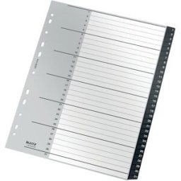 Register Leitz Recycle 1-31 A4 PP 10st