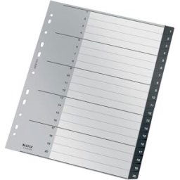 Register Leitz Recycle 1-20 A4 PP 10st