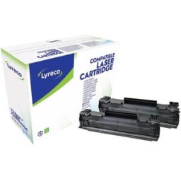 Toner LYRECO HP CE285A 1,6K svart 2/fp