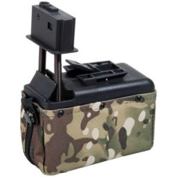 A&K Airsoft A&K Magasin - M249 Mini Box 1500rds 6mm (Färg: MTC)