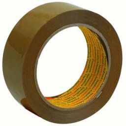 3M Packtejp 309 PP, brun miljö, 50 mm x 66 m