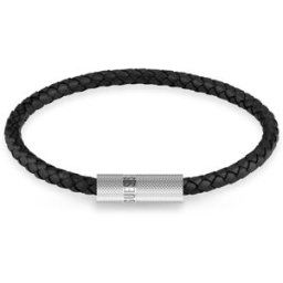 GUESS Blackjack stål-laderarmband svart JUXB03238JWSTBKL