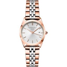 Rosefield The Ace XS Silver Sunray Steel Silver Rose Gold Duotone ASRSR-A21