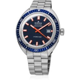 Edox Hydro-Sub Date Automatic Chronometer 80128-3BUM-BUIO