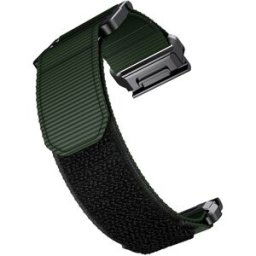 Tiera Garmin Fenix 26 mm grön nylonarmband quick release