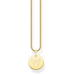 Thomas Sabo Glam & Soul Guld ängel halsband KE1958-413-39