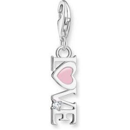 Thomas Sabo Charm Club Charmista love with pink heart berlock 2011-041-9