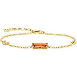 Thomas Sabo armband orange stone with star and moon gold A1958-971-8-L19V