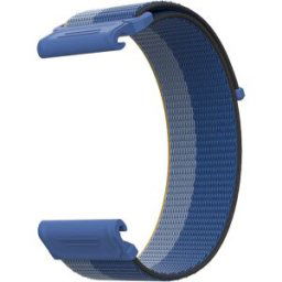 COROS Vertix 2 nylonarmband blå 26 mm WVTX2-WB-BLU-N