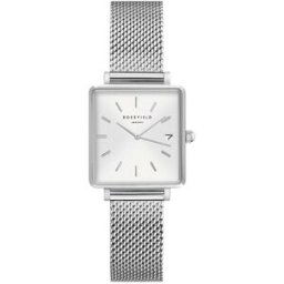 Rosefield The Boxy XS Mesh QMWMS-Q038 Silver