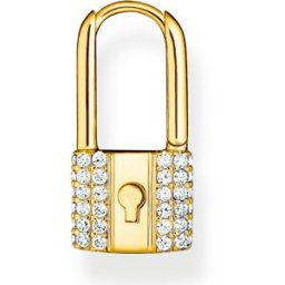 Thomas Sabo Love lock single hoop gold örhänge CR680-414-14