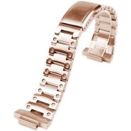 Tiera Casio GWM5610 tillbehör stålklockarmband roseguld