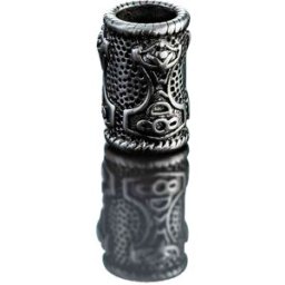 Northern Viking Jewelry Thor's Hammer skäggsmycke NVJHE011 5mm