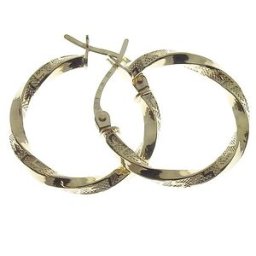 Others Örhänge i 14k guld 20 mm KR3-2