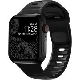 Nomad Sport Strap Black armband 38/40/41 mm för Apple Watch NM1A310000