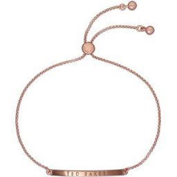 Ted Baker Breenar roseguldfärgad armband med platta 06-TBJ3456-24-03