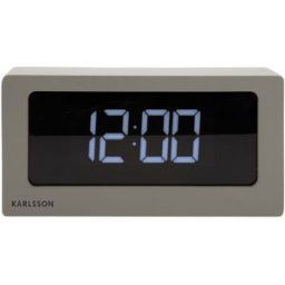 Karlsson Boxed LED Warm Grey väckarklocka KA5868WG