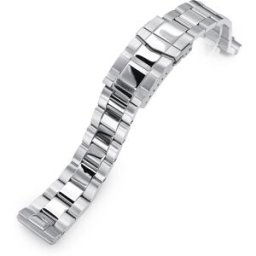 MiLTAT Super-O Boyer stålarmband för Seiko modern 62MAS SS201805P2S085