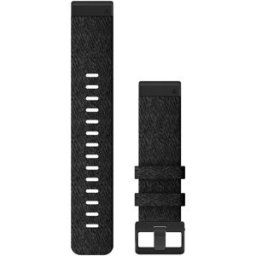 Garmin Quickfit 22mm svart nylonarmband 010-12863-07
