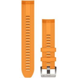 Garmin MARQ Quickfit 22 mm orange silikonarmband 010-13225-04
