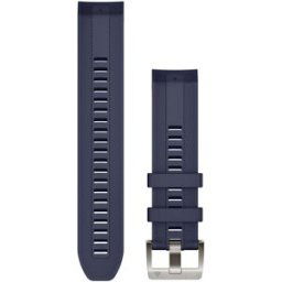 Garmin MARQ Quickfit 22 mm blå silikonarmband 010-13225-02