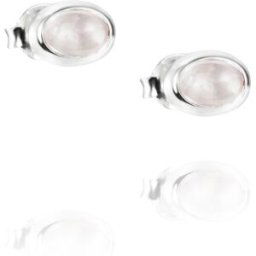 Efva Attling Love Bead örhängen Silver Rose Quartz 12-100-01572-0000