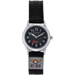 Leijona Kids Black 5223-231 barn klocka