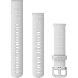 Garmin Quick Release silikonarmband White 20 mm 010-13021-01