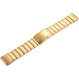Tiera Garmin Fenix stålarmband quick release guld 20 mm