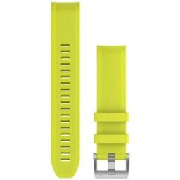 Garmin QuickFit 22mm silikonarmband gult 010-12738-16