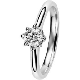Kohinoor Rosa diamantring GIA 0.64 ct 933-260V-60B+4-180
