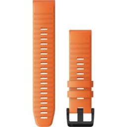 Garmin Quickfit 22mm orange silikonarmband 010-12863-01