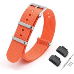 Tiera Casio GW-M5610 / GW-6900 / G-5600 -serie nylonklockarmband orange