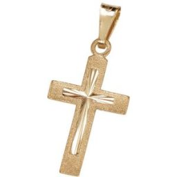 Saurum hänge kors 14k guld 707700000