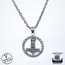 Northern Viking Jewelry Thor's Hammer hänge NVJ-H-RS003