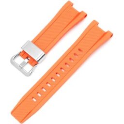 Tiera Casio G-Steel serie silikonklockarmband orange