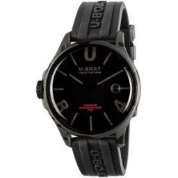 U-BOAT Darkmoon BK Black Curved Camouflage 9553