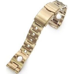 MiLTAT Rollball IP Gold stålarmband för Seiko Turtle SS221820BFG089