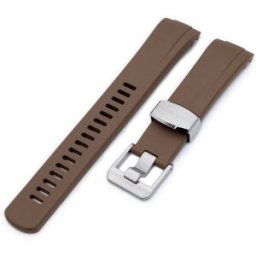 Crafter Blue CB08 Brown gummiarmband till Seiko Turtle