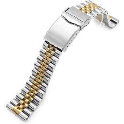 MiLTAT Super-J Louis 22mm Straight End stålarmband SS221820PGD020S