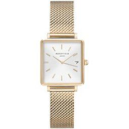 Rosefield The Boxy XS Mesh QMWMG-Q039 Gold