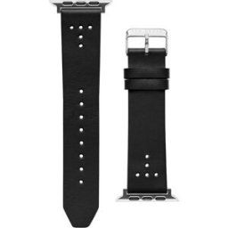Ted Baker svart läderarmband för Apple Watch 42/44/45/49 mm BKS42S221B0