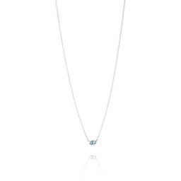 Efva Attling Love Bead halsband silver topaz 10-100-01567-4245