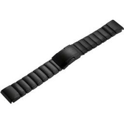 Tiera Garmin Fenix stålarmband quick release svart 22 mm