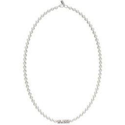 GUESS Edgy pärlhalsband JUMN04070JWSTWIT/U