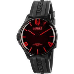 U-BOAT Darkmoon 44 mm Red Glass PVD 8466/B